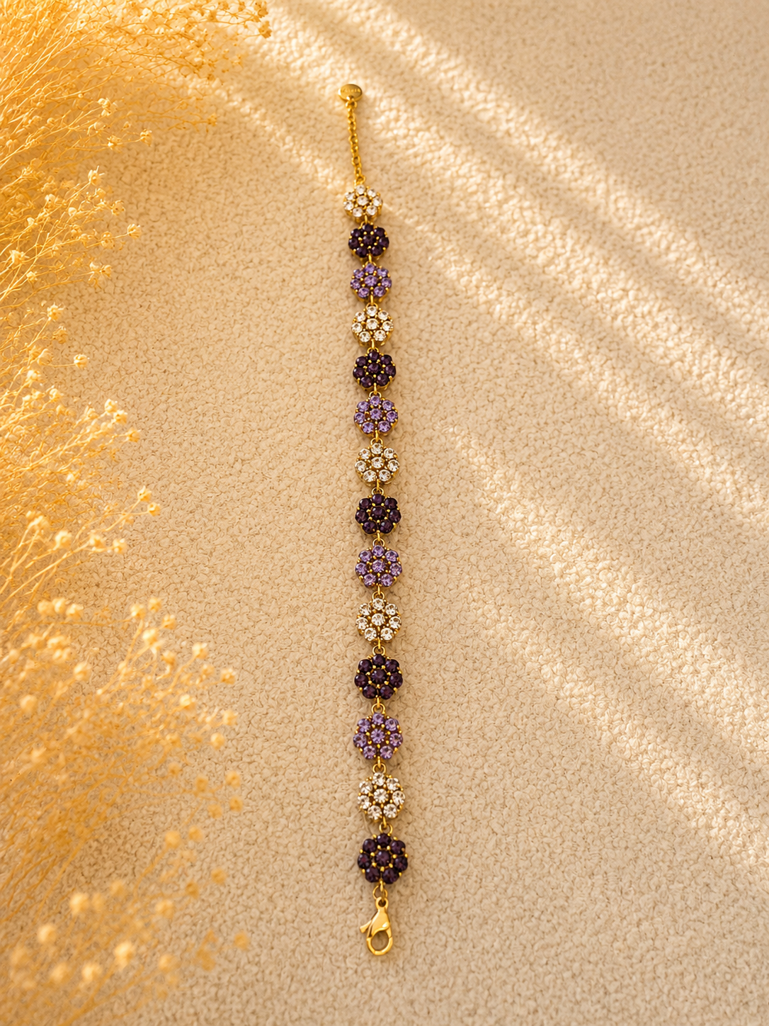 Bracelet fleur d'hortensia - Sienna