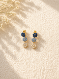 Boucle d'oreille fleur d’hortensia - Valentina