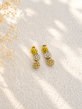 Boucle d'oreille fleur d’hortensia - Mila